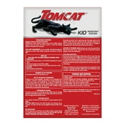 Tomcat Mouse Killer Child Resistant, Disposable Station, 4 Pre-Filled Ready-To-Use Bait Stations
