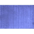 thumbnail image 1 of Ahgly Company Indoor Rectangle Abstract Blue Contemporary Area Rugs, 2' x 5', 1 of 4