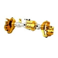 thumbnail image 2 of Pieza de actualización del eje del coche RC Accesorio RC fácil de instalar Pieza del coche RC para 1/10 RC Crawler Modificación de accesorios DIY Eje delantero dorado, 2 of 8