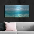 thumbnail image 6 of Luxe Metal Art 'Caribbean Sea Reflections' by Silvia Vassileva, Metal Wall Art, 48" x 24", 6 of 9