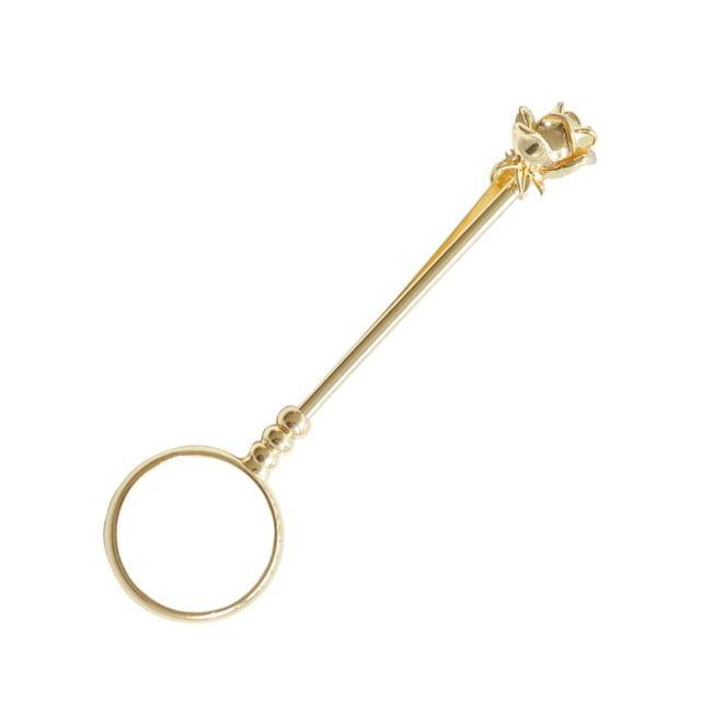 Bearachild Anillo para hombre, accesorios en forma de Clip, anillos de dedo, suministros de herramientas de moda, soporte de mano de Metal, caballero, oro Type3 NO3 Bearachild HA061669-09