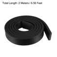 thumbnail image 2 of Unique Bargains Solid Rectangle Rubber Seal Strip 5mm Wide 3mm Thick 1 Meter Long Black, 35mm x 10mm x 2m, 2 of 5