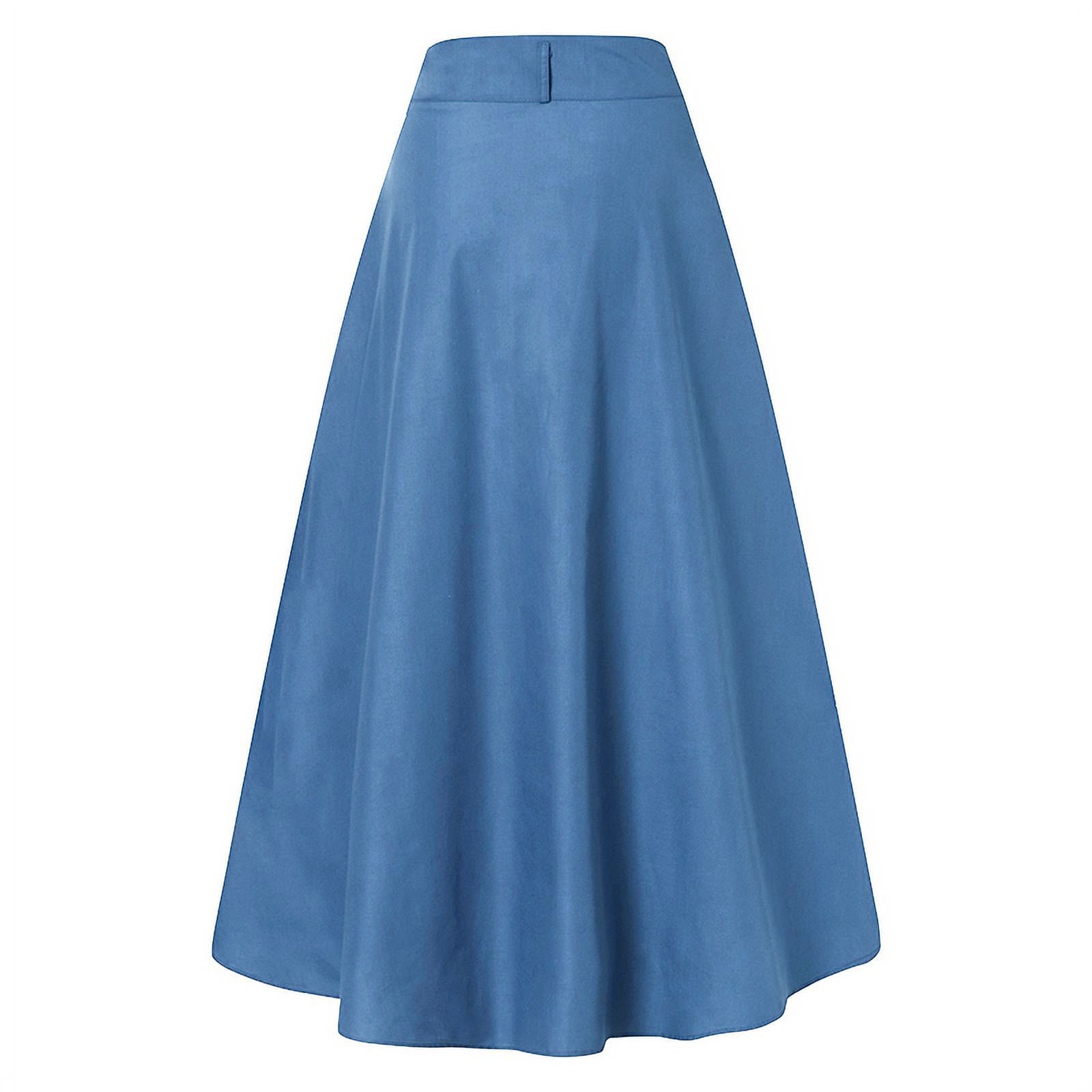 スカート MADISON BLUE  FLARE SKIRT 01 GREEN Classic MADISON BLUE Linen Midi Flare Skirt 00 Green