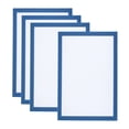 thumbnail image 1 of Unique Bargains A4 Magnetic Sign Holder, 4 Pack Magnetic Display Frame Self-Adhesive Picture Frame for Refrigerator, Light Blue, 1 of 7