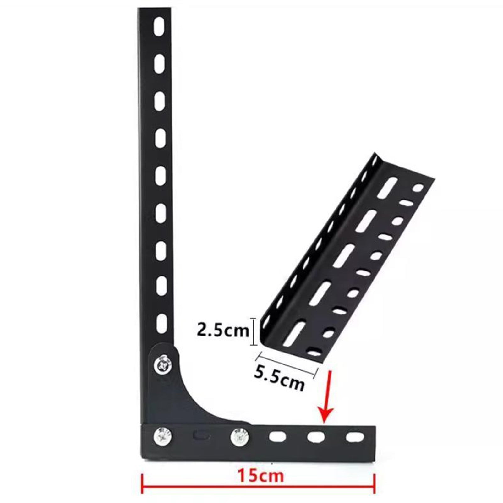 Canopy Bed Frame Bracket, Four Corner Mosquito Net Bracket, 4 Corner Bed Canopy Pole for Twin/Full/Queen/King Size Beds