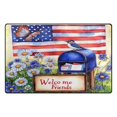 thumbnail image 2 of Ryvnso Cute Bird on Mailbox Area Floor Mat Non-Slip Carpet Soft Rugs Doormats 31" x 20", 2 of 7