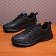 thumbnail image 6 of Men's Lace‑Up Athletic Running Sneakers, Synthetic Upper Casual Sports Shoes with Contoured Midsole for Daily Outdoor Activities, 6 of 8