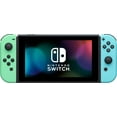 thumbnail image 5 of Nintendo Switch Animal Crossing: New Horizons Edition with Green and Blue Joy-Con - 32GB Storage, 6.2" Touchscreen Display, USB-C, WiFi, w/128GB SD Card + Carrying Case, 5 of 8