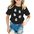 thumbnail image 4 of Byoo Toddler Boys Halloween T-Shirt Short Sleeve Graphic Tee Kids Crew Neck Cotton T-Shirt, 4 of 4