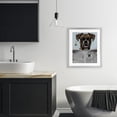 thumbnail image 2 of Stupell Industries Boxer News Bathroom Humor Gray Framed Print Under Glass design by Jesse Keith, 21 x 17, 2 of 10