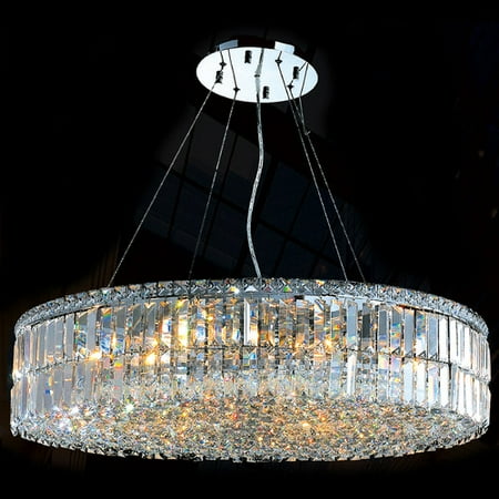 Worldwide Lighting Cascade 18-Light Crystal Chandelier