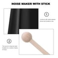 thumbnail image 3 of EeaseCA Musical Cowbell Créateur de Bruit avec Maillet Instrument Éducatif pour Enfants, 3 of 8