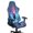 Anime Neon Cityscape, variant on FOR U DESIGNS Cyberpunk Circuit Lines Print Gaming Chair Cover with Armrest Covers Computer Game Chair Slipcover Cat Scratch Proof Washable Removable Armchair Slipcover