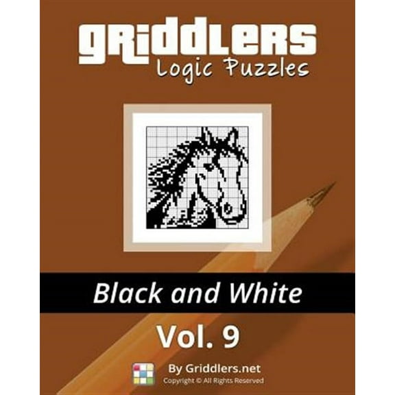 Griddlers Logic Puzzles: Black and White (Paperback) by Rastislav Rehak, Griddlers Team