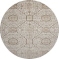 thumbnail image 2 of Addison Rugs Mayfield Premium Machine Washable Transitional Geometric Beige Round Rug, 8' x 8', 2 of 6