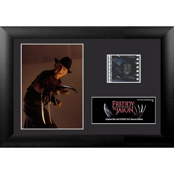 Freddy vs. Jason (S3) Minicell FilmCells Framed Desktop Presentation USFC5522