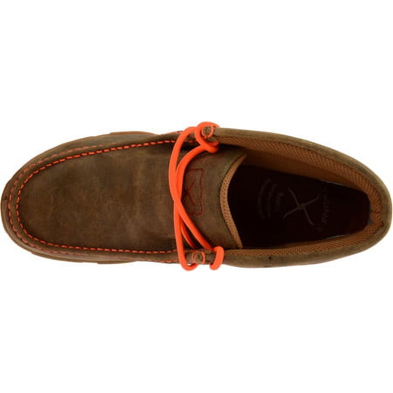 Twisted X Casual Shoes Mens Leather Driving Moc 11 M Brown  display picture 1
