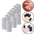 thumbnail image 3 of lionlar Finger Protector Elastic Finger Splints for Relieving Pain Volleyball Biking Gray, 3 of 8