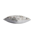 thumbnail image 4 of Mainstays 18" x 18" Grey/Multicolor Vintage Floral Jacquard Decorative Pillow, 4 of 5