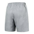 thumbnail image 3 of Mrmaere Men's Basic Athletic Shorts Relaxed Elastic Waist Pull On Closure Durable Fabric for Gym Casual Activities Gray L, 3 of 3
