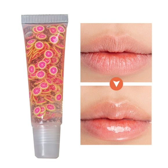 SIfdSeng Lip Brightening for Dark Lips Lip Night Moisturizer for Men and Women Portable Lip Balm Moisturizing Long Lasting Hydration Dry Colorless Lip Balm Hose Organic Shiny Lip Gloss Gel 10Ml