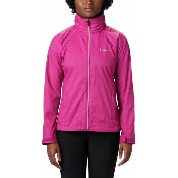 Columbia Womens Switchback Iii Jacket Fuchsia 2X