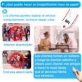thumbnail image 2 of KOQICALL Dispensador de Boletos (Rojo) con Rollo de Turnos de Espera 3 D&iacute;gitos (000-999, 2000 Tickets) | Toma Turnos & Gesti&oacute;n de Colas - Ideal para Cl&iacute;nica, Negoc, 2 of 6