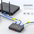 thumbnail image 4 of Selector de Switch de Red Kisdoo 2x1 RJ45 100M/1000M, 4 of 8