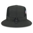 thumbnail image 4 of Men's New Era Black Las Vegas Raiders 2025 Sideline  Bucket Hat, 4 of 5