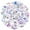 1A-35pcs, variant on 35pcs Elegant Stickers Stationery Stickers Floral Stickers Kids Stickers for Laptops Suitcase