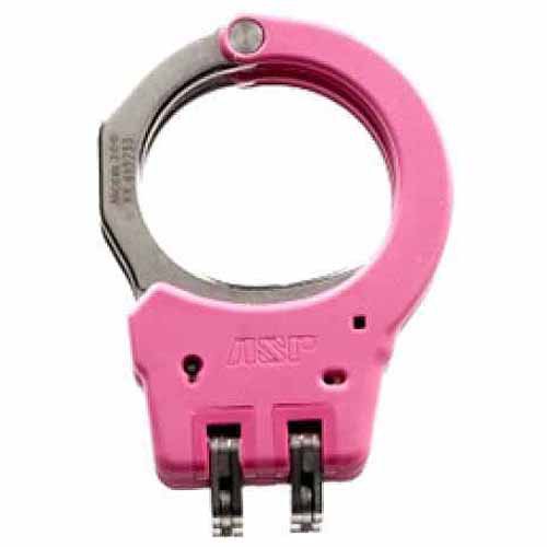 ASP Pink Identifier Hinge Handcuffs, Steel