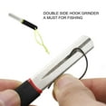 thumbnail image 4 of stanreset Hook Polishing Saltwater Tool Sharpening Grinding Files Rasper Fishing Equipment Diamonds Stone Outdoor Accessory Fluorescent Green, 4 of 8