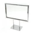 thumbnail image 6 of SSWBasics 7 x 11 inch Twin Stem Metal Countertop Sign Holder - 11 1/4"H, 6 of 7