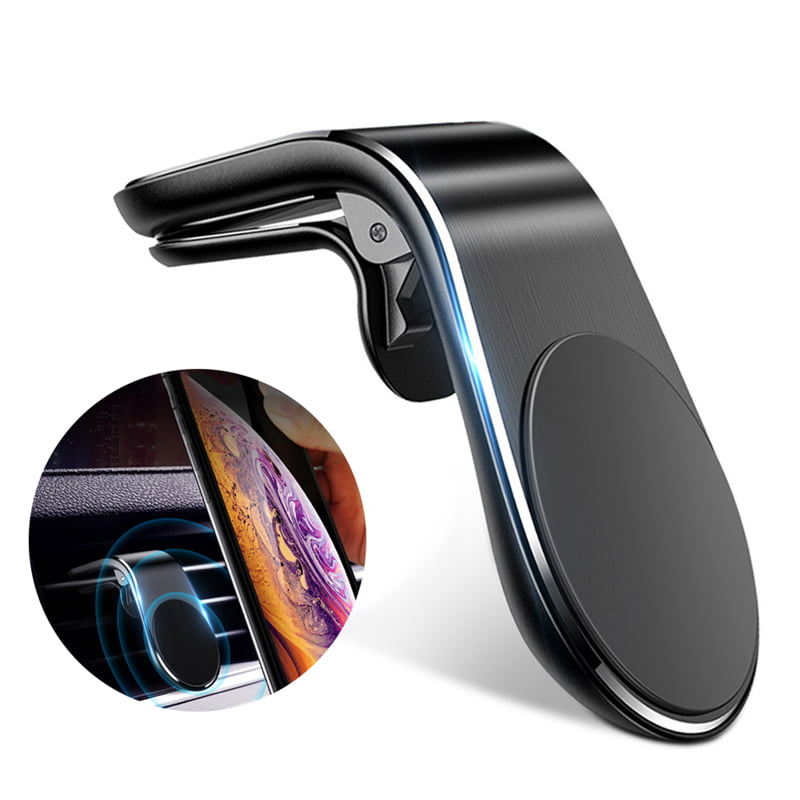 Fullfun Car Phone Holder 360° Magnetic Air Vent Mount Mobile Smartphone Stand Support Cell Cellphone Telephone Desk in Car GPS