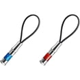 thumbnail image 1 of Anti-Static Keychain 2 Pieces Anti-Static Car Keychain Personalized Keychain Static Discharge with Lamp Eliminate Static Electricity from Door Handles, 1 of 5