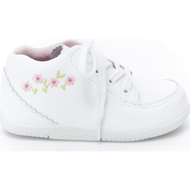 Stride Rite Emilia Kid s Leather First Walking Shoe Sizes 3 7