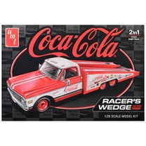 Skill 2 Model Kit of 1972 Chevrolet Pickup Truck "Racer's Wedge" 2-in-1 Kit "Coca-Cola" 1/25 Plastic Model by AMT