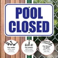 thumbnail image 4 of Pool Closed Sign,, 4 of 8