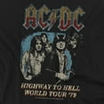 thumbnail image 2 of ACDC T-Shirt Highway World Tour '79 Unisex Graphic Tee for Men & Women, 2 of 7