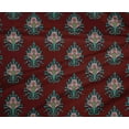 thumbnail image 4 of oneOone Polyester Lycra Fabric Leaves|Floral & Paisley Block Print Fabric BTY 56 Inch Wide, 4 of 4