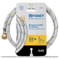 thumbnail image 2 of Manguera de aluminio FOSET GAS 3/8'' X 3/8'' 2 mt 49140, 2 of 2