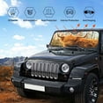 thumbnail image 6 of Bingfone Yak Car Windshield Sun Shade Protector Keep Your Vehicle Cool Sun Shield Visor Cover Foldable For Car Truck Suv-Medium, 6 of 9