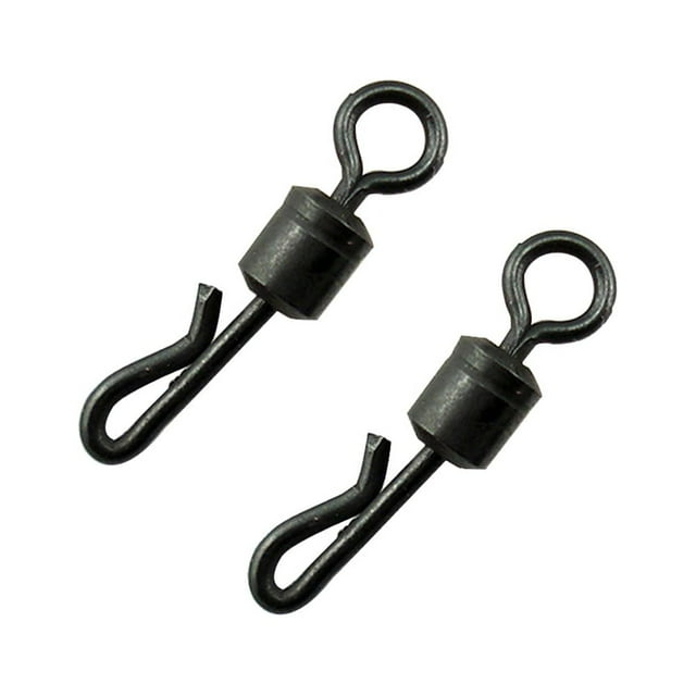 Conector Anillo en Forma 8 Conector Giratorio Pesca Europeo Giratorio en Forma Q Mate (100 Uds)