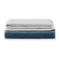 thumbnail image 3 of Better Homes & Gardens Teal Ocean Waffle Kitchen Towel Set, 2 Pack, 3 of 5