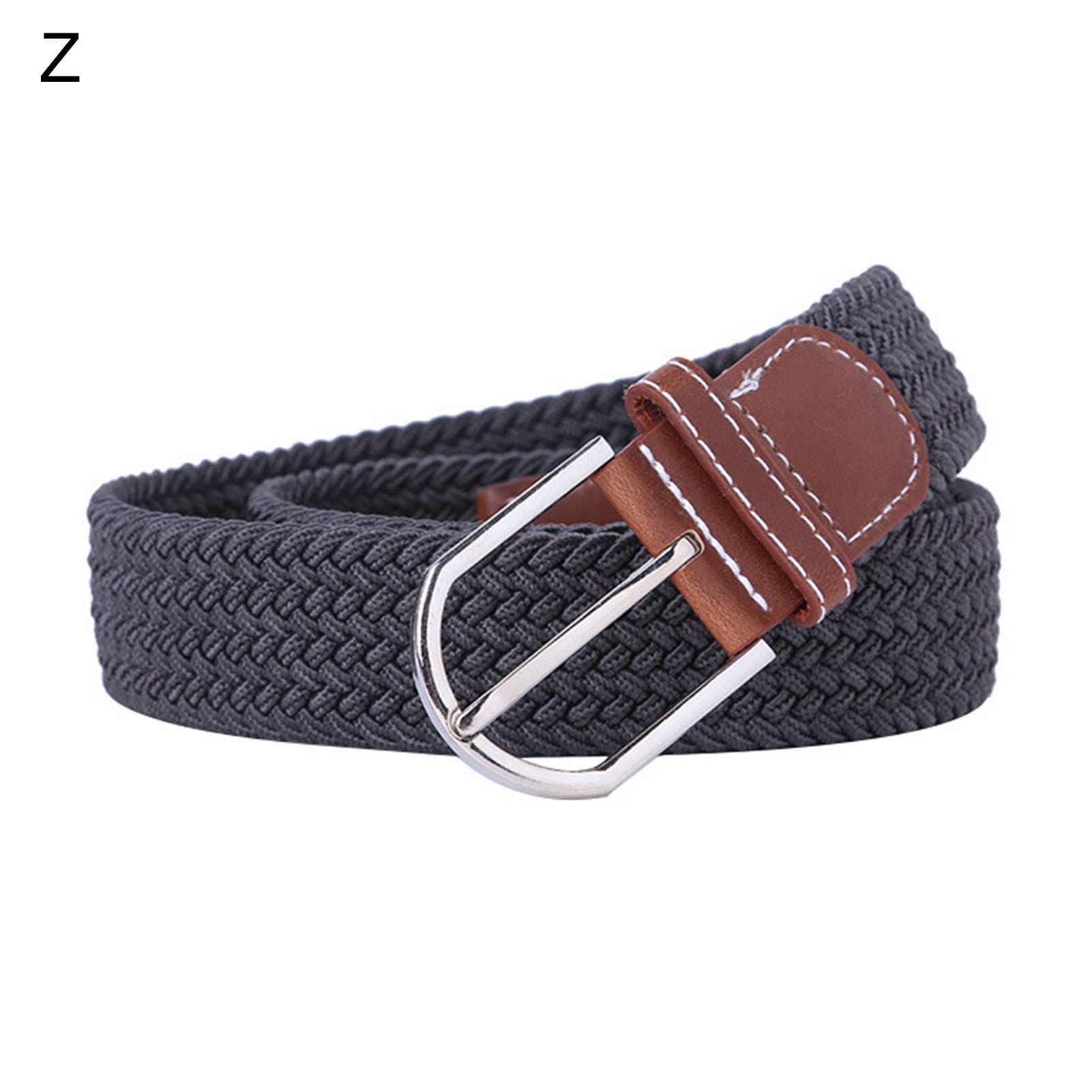 braided leather belt made in usa