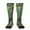 2 Black-2, variant on Succulents print thigh-high socks, crafted for both men and women with a stretchy, high-opaque design perfect for daily wear