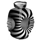 thumbnail image 4 of Sudadera con capucha visual anti-vértigo en blanco y negro para hombre, estampado 3D, patrón abstracto personalizado, ropa de calle, chaqueta informal de moda, 4 of 4