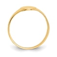 thumbnail image 2 of 14k Yellow Gold Oval Baby Signet Ring, 2 of 9