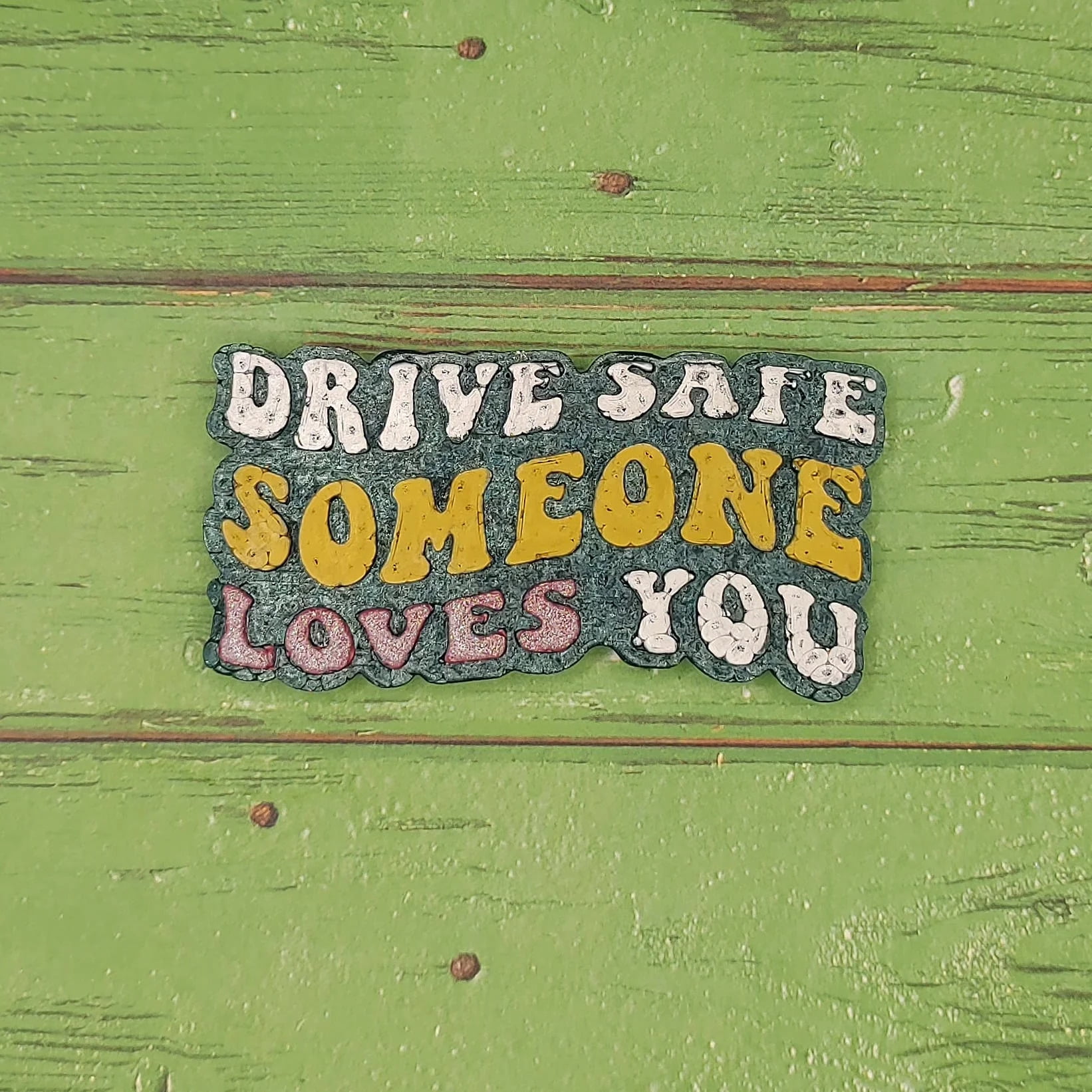 Drive Safe Silicone Freshie Mold