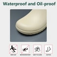 thumbnail image 5 of Non Slip Kitchen Shoes Waterproof Chef Clogs Men's Women's Work Shoes,Slip-On Comfortable Garden & Restaurant Slip Resistant Anti-EVA Footwear, 5 of 7